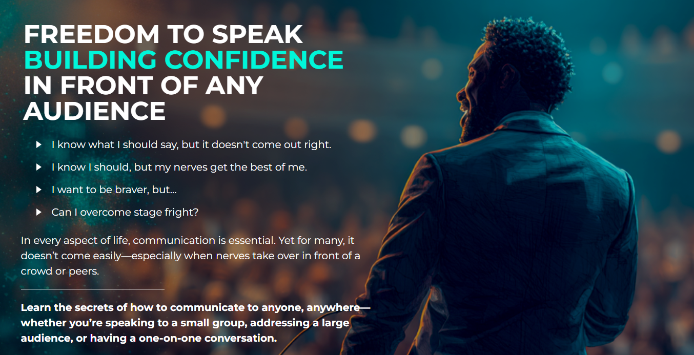 public speaking workshop